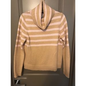 J. Crew Striped Turtleneck Sweater